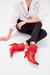Red Women Boots