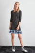 Woven Sweater Dress