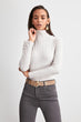 Ribbed Knitted Blouse