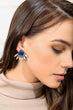 Women Blue Earrings