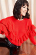 Flounces Knitwear Sweater