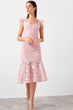 Flounces Lace Dress