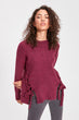 Damson Lacing Detailed Sweater
