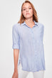 Blue Tassels Shirt