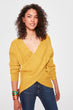 Mustard Double Breasted Sweater
