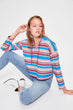 Multicolour Knitted Sweatshirt