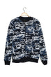 Male Zipper Printed New Cardigan