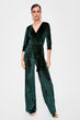 Double Breasted Collar Jumpsuit
