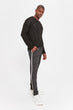 Anthracite Men  Wheel So Stripe Pockets New Sweatpants