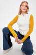 Color Block Sweater Pullover