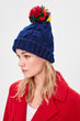 Colorful Pompom Beanie