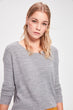Gray Back V Sweater Sweater