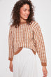 Camel Crowbar Patterned Knitwear Sweater