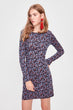 Multicolour Pattern Knitted Dress