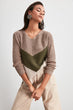 V-Neck Knitwear Sweater