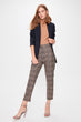 Brown Plaid Pants