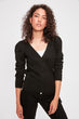 Black Gusset Sweater Cardigan