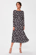 Black Polka Dot Pattern Dress