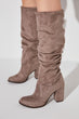 Suede Women Boots