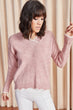 Female V-Neck Sweater Sweater