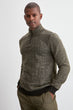 Male Long Sleeve Side Zipper Sweater