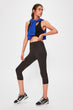 Black Tulle Detailed Sports Knitted Leggings