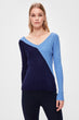 Color Block Sweater Pullover
