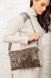 Women SIlver Shoulder Strap Sequined Bag