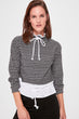 Crowbar Patterned Knitted Sweatshirt