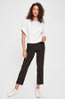 Black With Color Block Pants