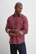 Mens Printed Slim Fit Shirt