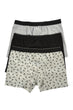 Male 3'lü Package Printed Boxer