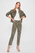 Camouflage High Waist Mom Jeans