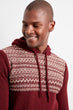 Male Panel Hooded Sweater New