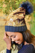 Women Pompom Wool Hat