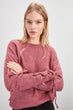 Eyelet Detailed Knitwear Sweater