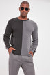 Anthracite Male Knitwear Sweater