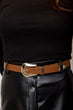 Women Metal Buckled Belt