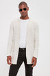 Offwhite Mens Cardigan With Pockets New