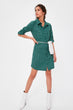 Green Shirt Dress