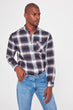 Male Plaid Slim Fit New Shirt