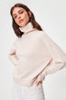 Ribbed Knitted Sweatshirt