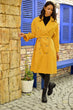 Female Arched Long Trenchcoat