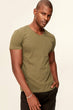 Genuine Men's T-Shirt Presser - Cotton V Neck