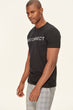 Black Men Slim Fit Printed T-shirts