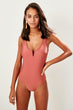 Cinnamon Colar detailed Swimwear