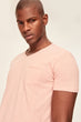 Rose Presser Men's T-Shirt - Slim Fit Short Sleeve V Neck Pocket Detail