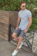 Anthracite Men's Shorts - Chino Smart-Casual