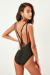 Black Tread  Swimwear