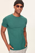 Green Presser Men's T-Shirt - Short Sleeve Neck Cotton